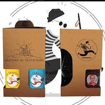 Pack 3 × 33cl + verre